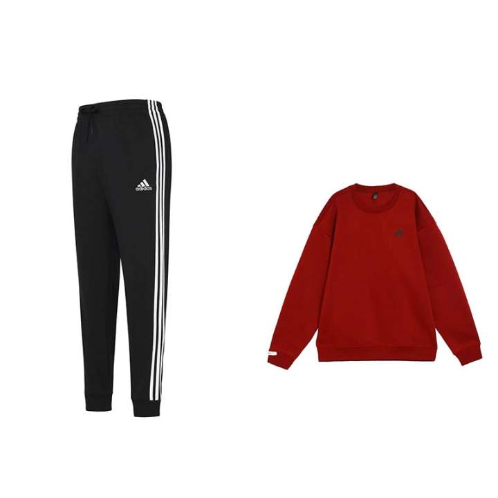 Adidas Adidas Sweatshirt Sets Men's Crew Neck Moderate