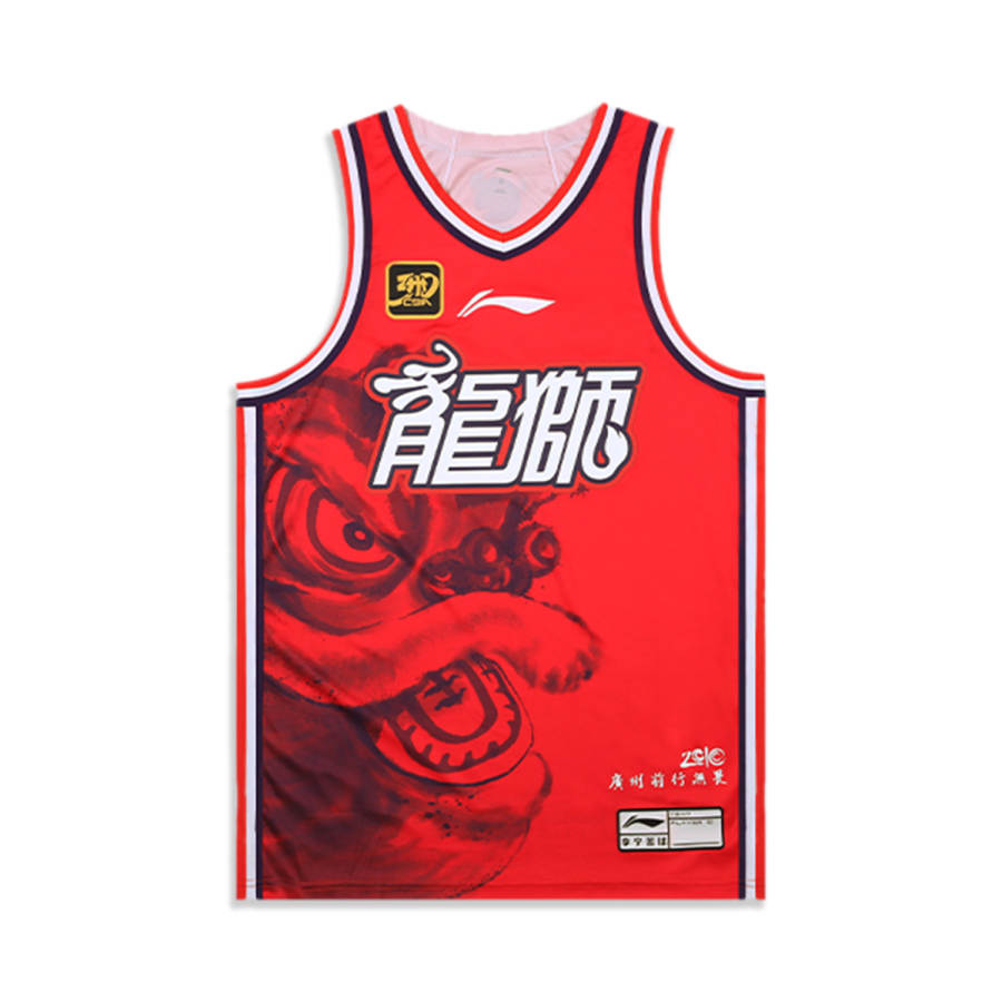 Li-Ning Li Ning CBA Collection Basketball Jersey Men's Red