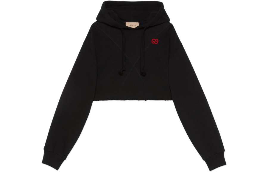 GUCCI SS23 Sweatshirt Women's Black