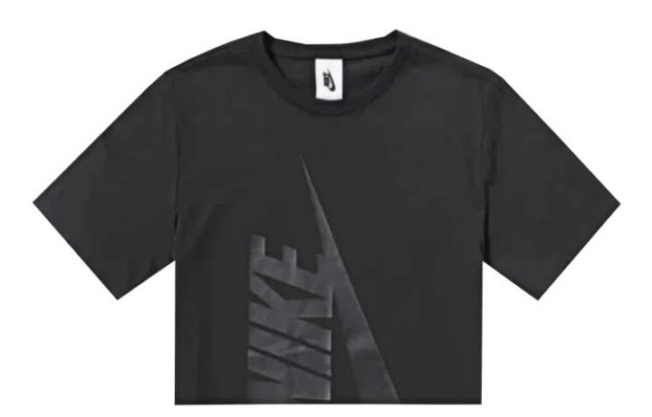 Nike Nike T Shirts Women's Black Crew Neck Moderate Other