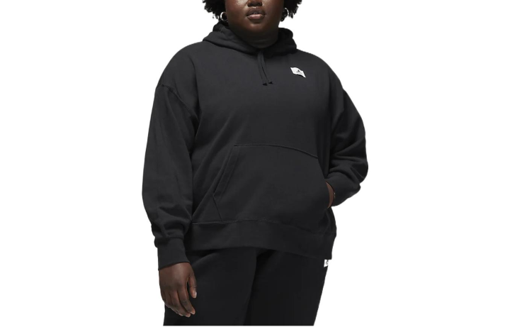 Jordan Jordan Sweatshirts Women's Black Hooded Moderate Regular