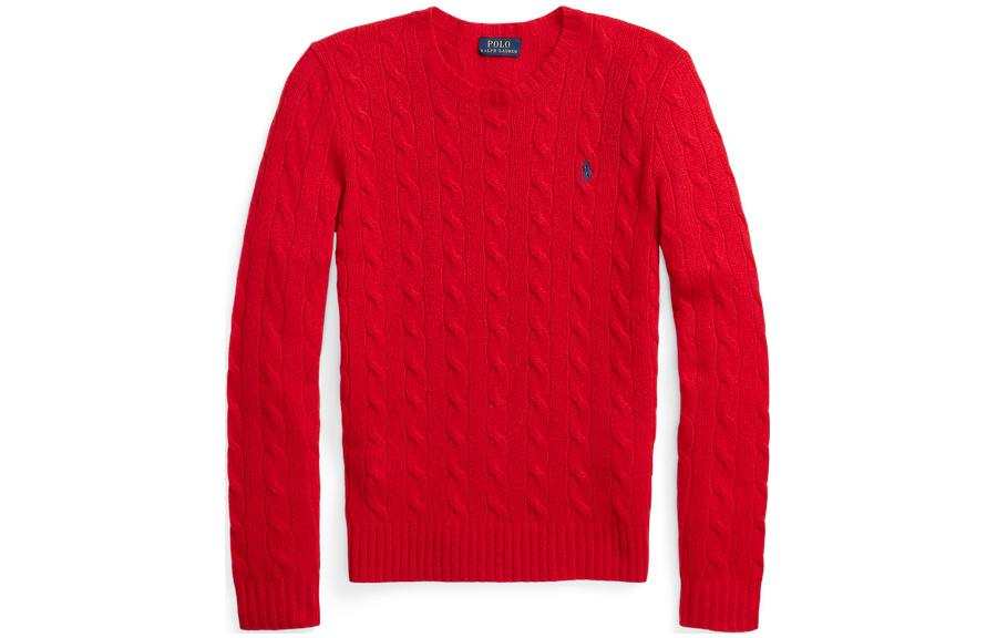 Polo Ralph Lauren Julianna Long Sleeve Pullover Red