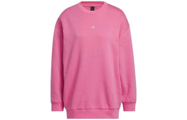Adidas Adidas Sweatshirts Women's Pink Crew Neck Moderate Other