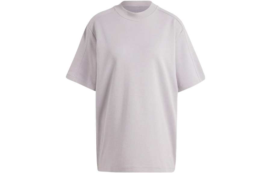 Adidas Adidas X Stella McCartney T Shirts Women's Gray Crew Neck Moderate Straight Fit