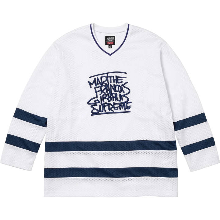 Supreme Supreme x Marithé + François Girbaud embroidered-logo jersey