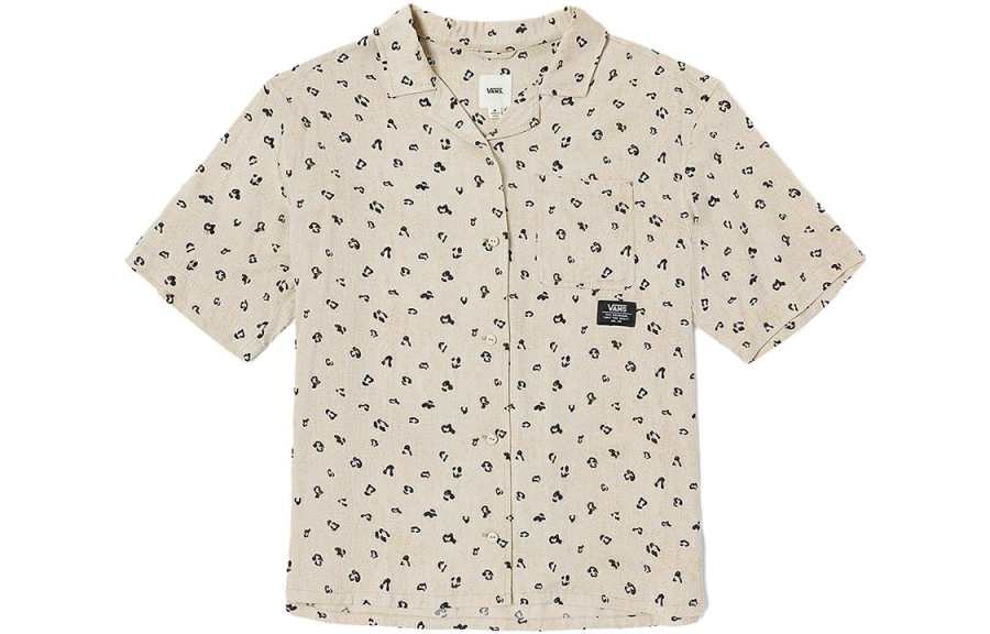 Vans Vans Shirts Women's Light Umber Lapel Moderate Other