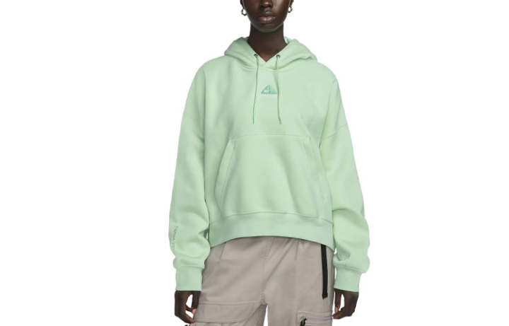 Nike Nike Sweatshirts Women's Light Mint Hooded Moderate Regular