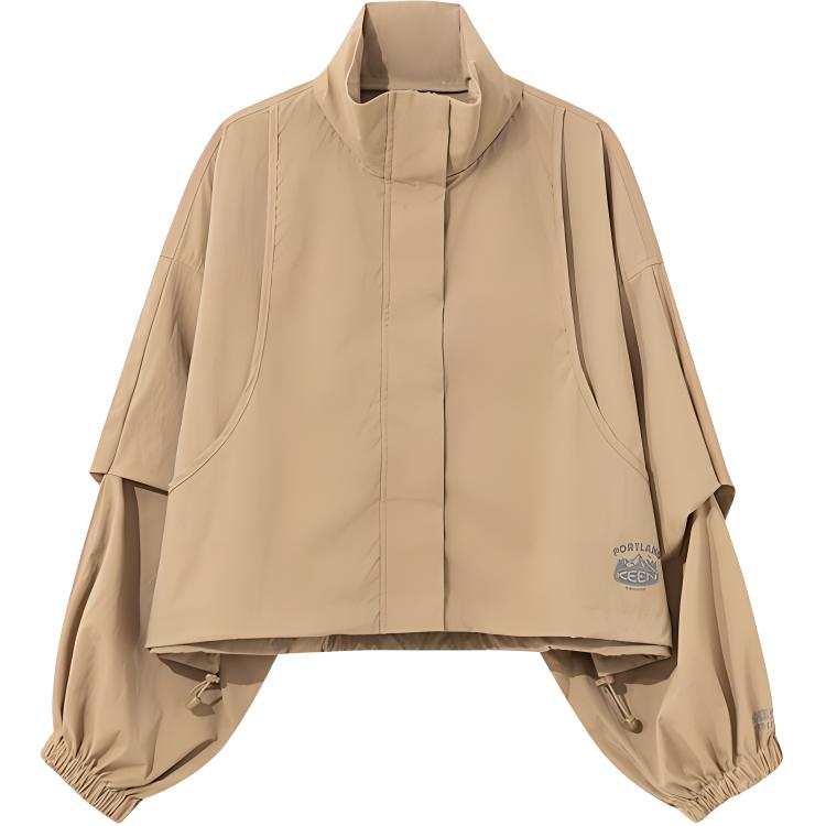 Keen x EMMI AW24 ZIP UP JACKET Jackets & Coats Women's Khaki