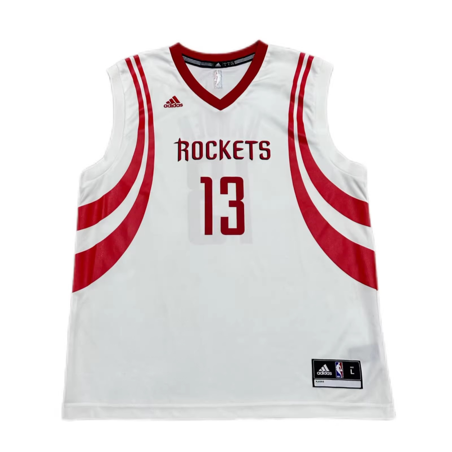 Adidas Adidas x NBA Houston Rockets Harden Basketball Jersey Unisex White