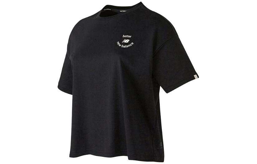 New Balance New Balance T Shirts Women's Black Crew Neck Thin Other