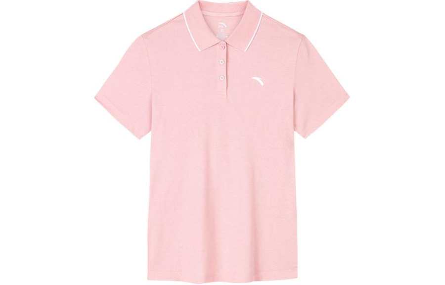 Anta Variety Training Collection Polo Shirt Women's Lilac Powder