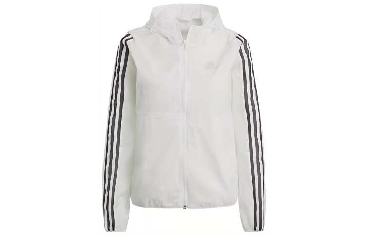 Adidas Adidas Jackets Women's White Hooded Non Detachable Moderate Other