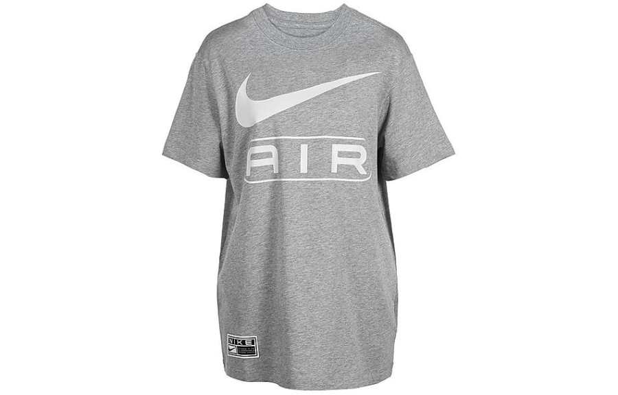 Nike Nike Sportswear Air Knit Loose Fit T-Shirt Gray