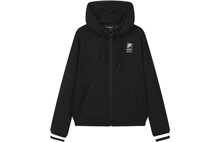 FILA Jackets Women's Jet Black Hooded Moderate Other