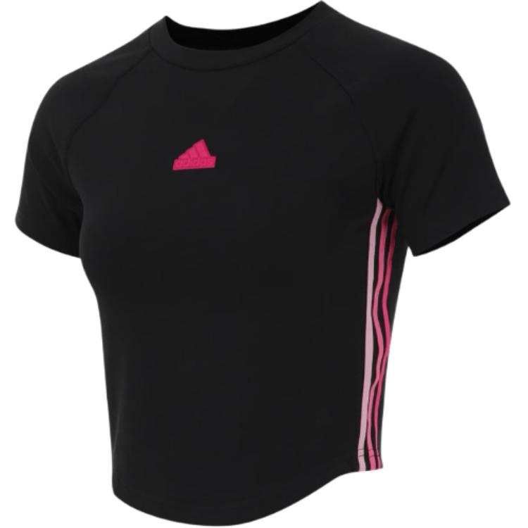 Adidas Adidas Dance Raglan Sleeve T Shirt Women's Black