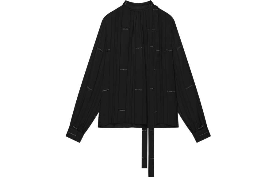 Givenchy Givenchy Shirts Women's Black Crew Neck Moderate Other