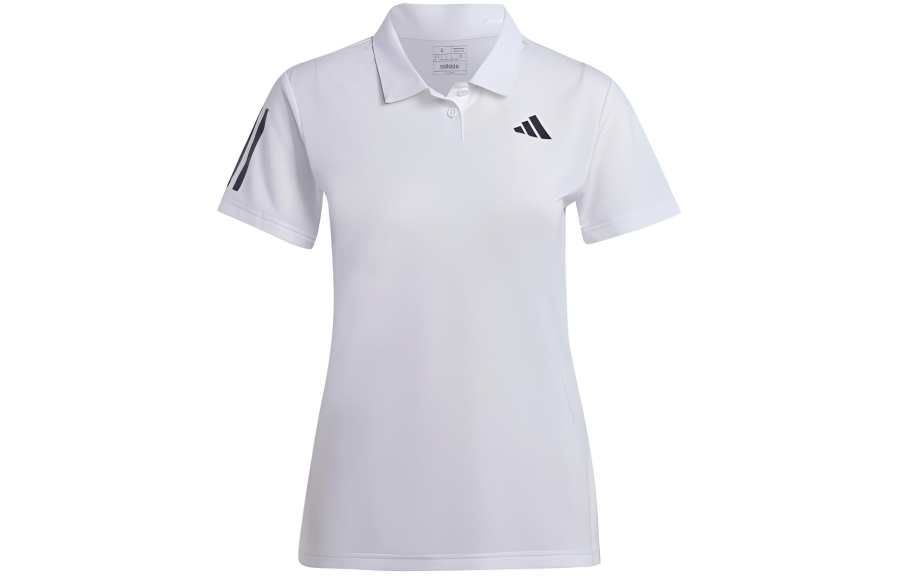 Adidas Adidas Polo Shirts Women's White Moderate Straight Fit