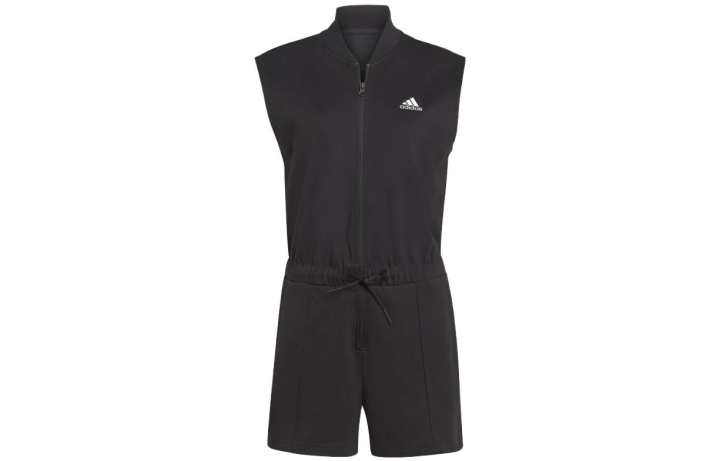 Adidas Adidas Bodysuits Women's Black Stand Collar