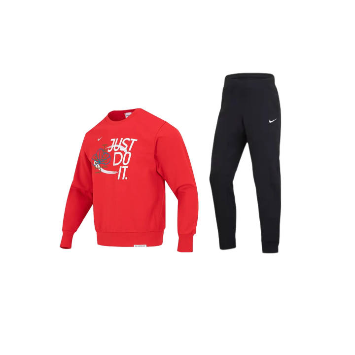Nike Nike Sweatshirt Sets Men's Crew Neck Thickened