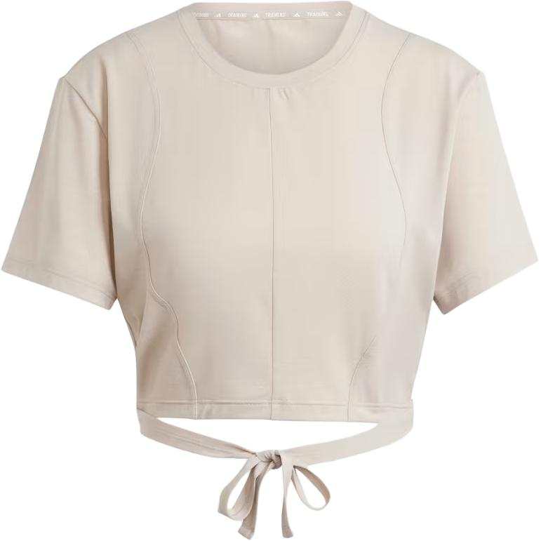 Adidas Adidas Women's Yoga T Shirt Wonder Beige