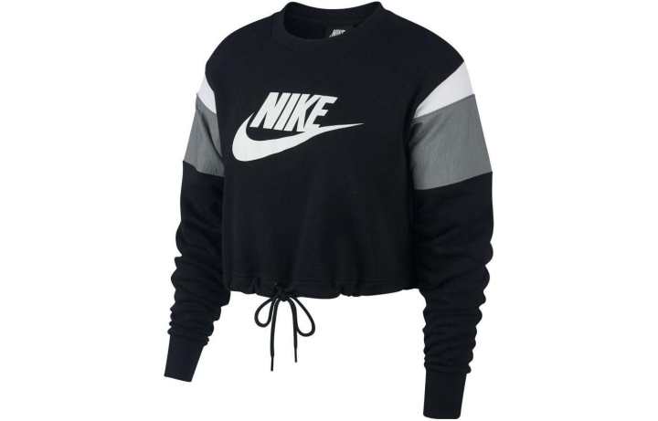 Nike Nike Sweatshirts Women's Black Crew Neck Moderate Regular