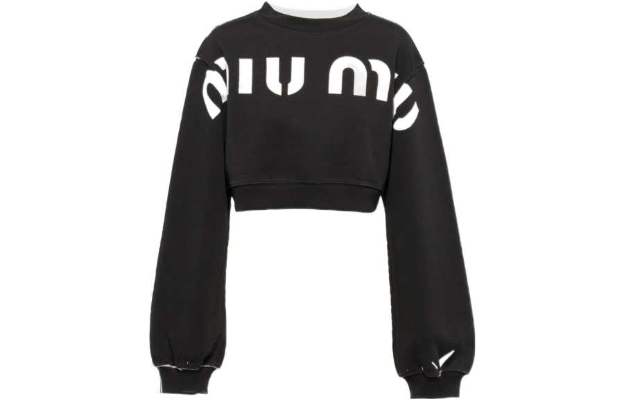 MIU MIU Sweatshirt Women's Black