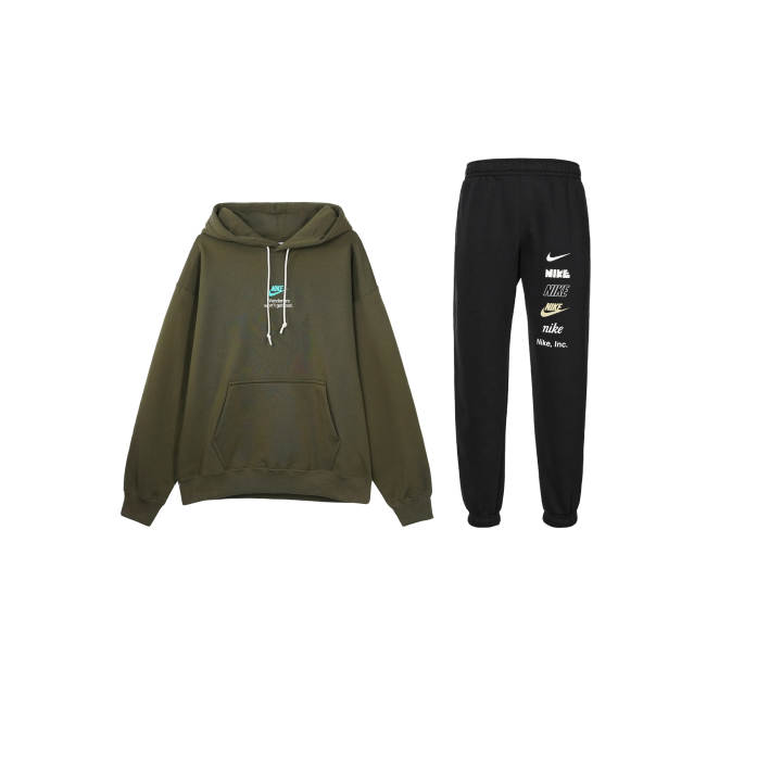 Nike Nike Sweatshirt Sets Men's Hooded Thickened