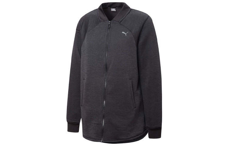 PUMA Jackets Women's Black Stand Collar Moderate Other