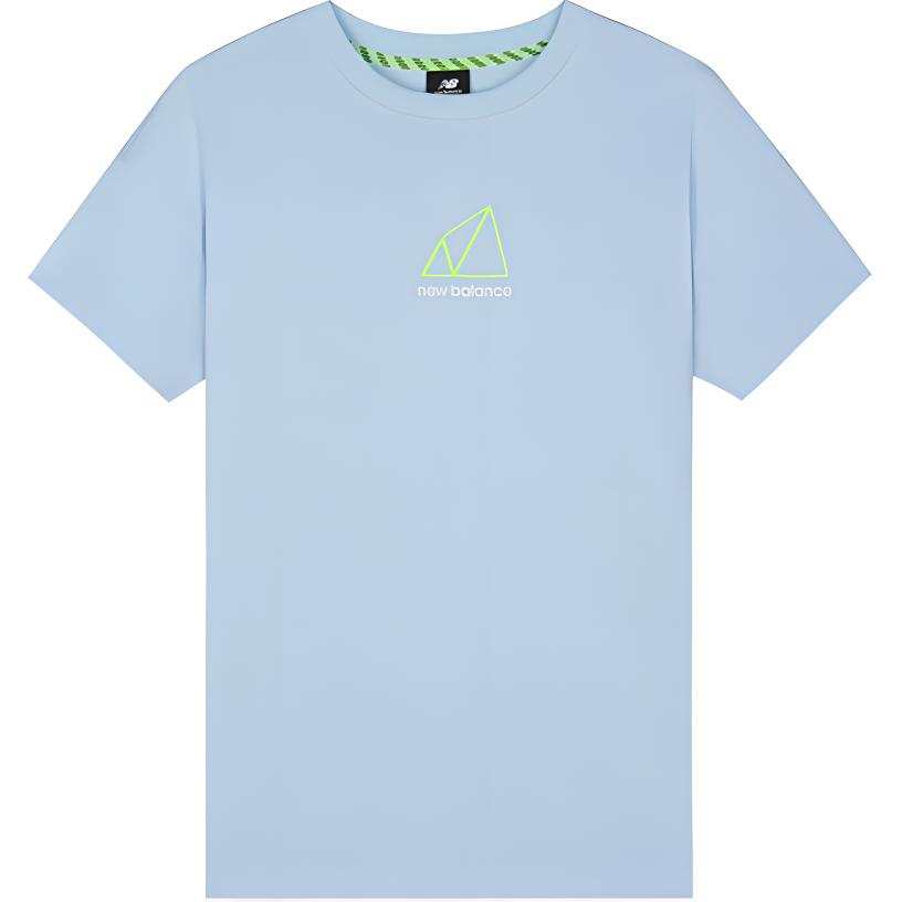 New Balance New Balance Drop Shoulder Sleeve T Shirt Women's Blue