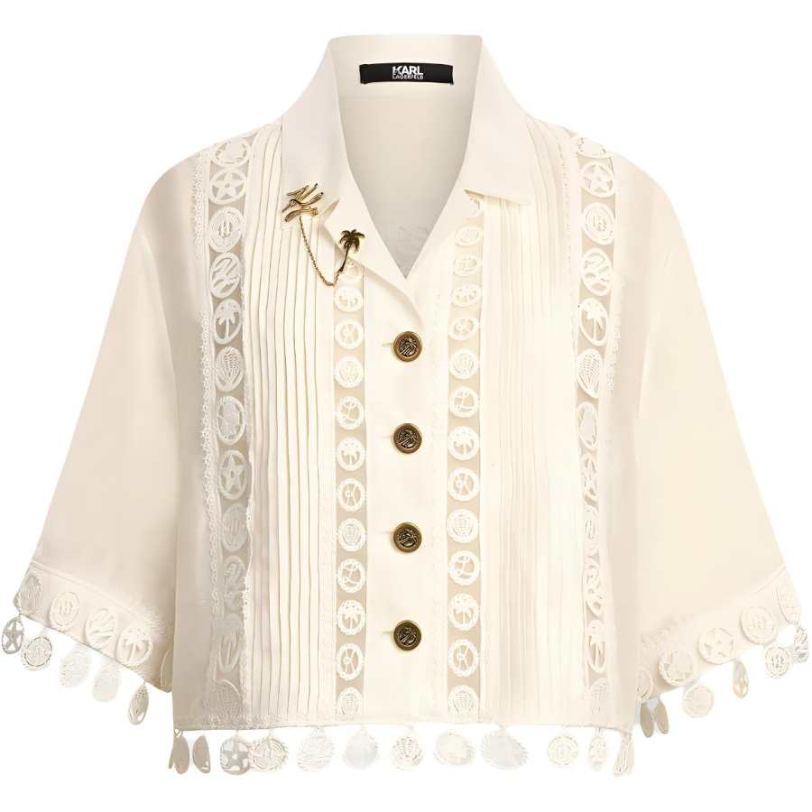 KARL LAGERFELD / Karl Lagerfeld Jeans Shirt Women's White