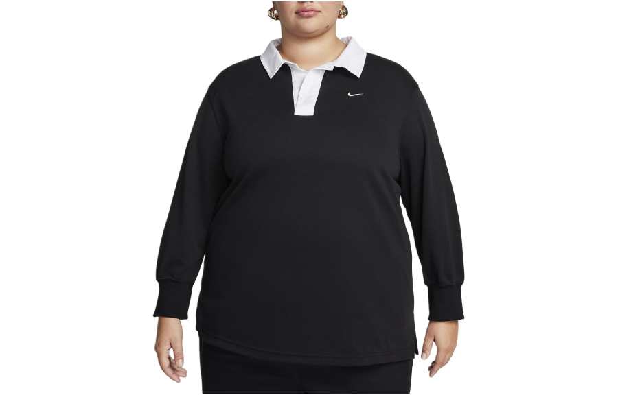 Nike Nike Sportswear Essentials Sportswear Essential Polo Shirt Women's Black