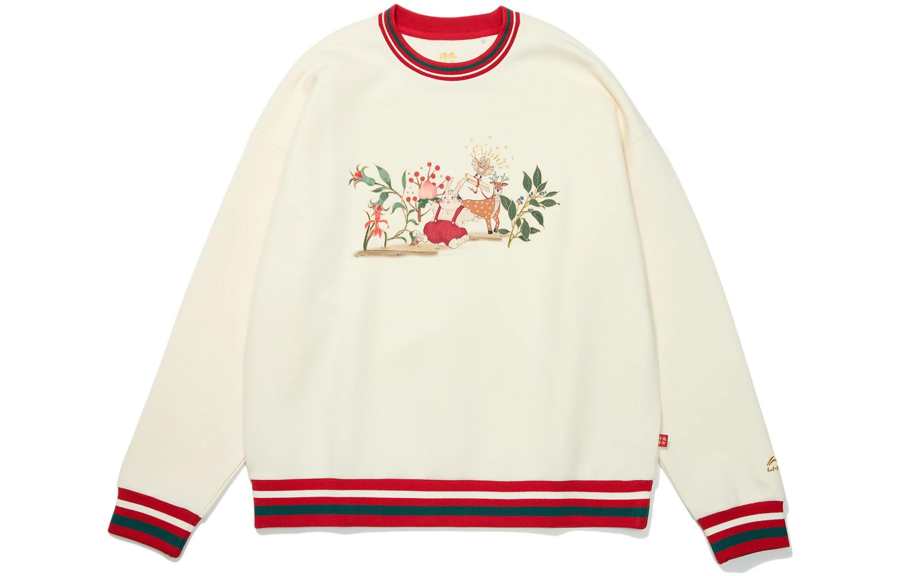 Li-Ning Li Ning Sports Trendy Collection Sweatshirt Women's Ecru