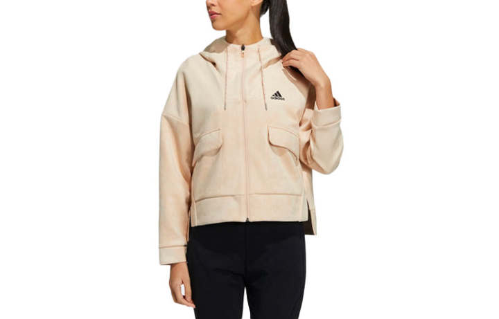 Adidas Adidas Jackets Women's Red Pink Hooded Moderate Other