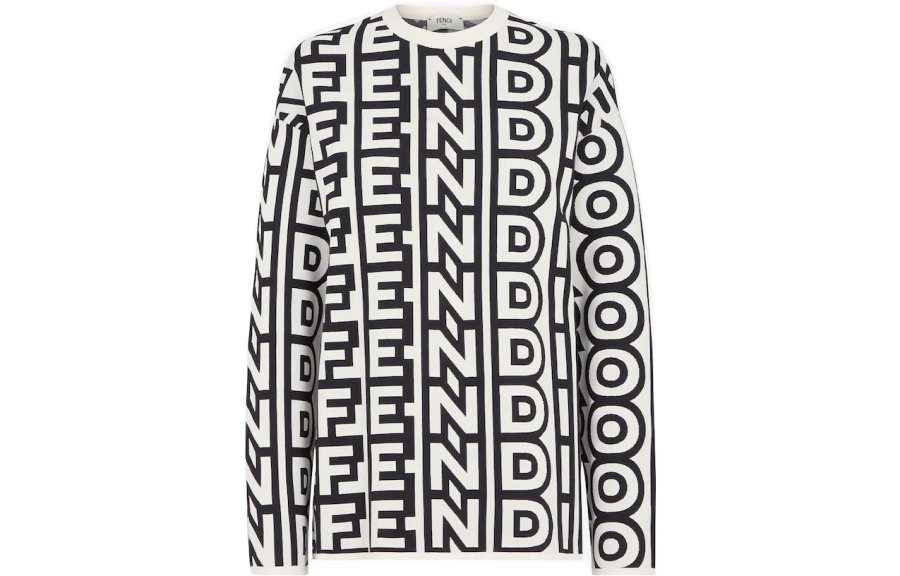 FENDI FENDI By Marc Jacobs Two tone Knit Sweater Multicolor