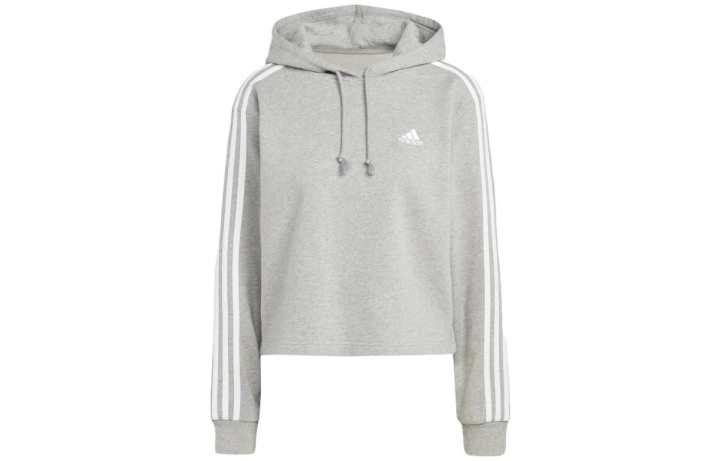 Adidas Adidas Sweatshirts Women's Light Gray Hooded Moderate Other