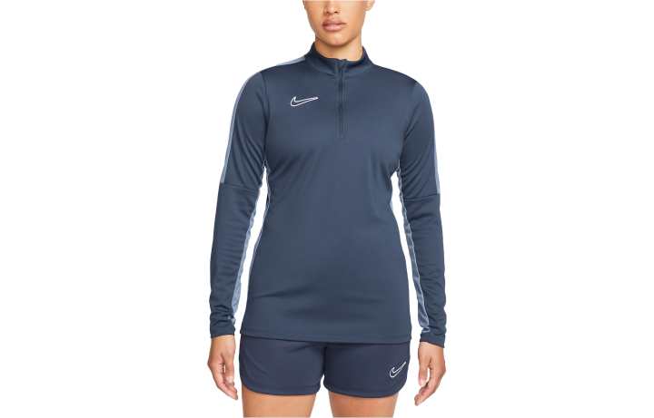 Nike Nike T Shirts Women's Diffused Blue Stand Collar Moderate Straight Fit
