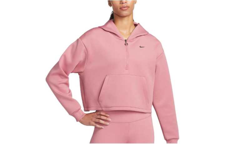 Nike Nike Sweatshirts Women's Pink Hooded Non Detachable Moderate