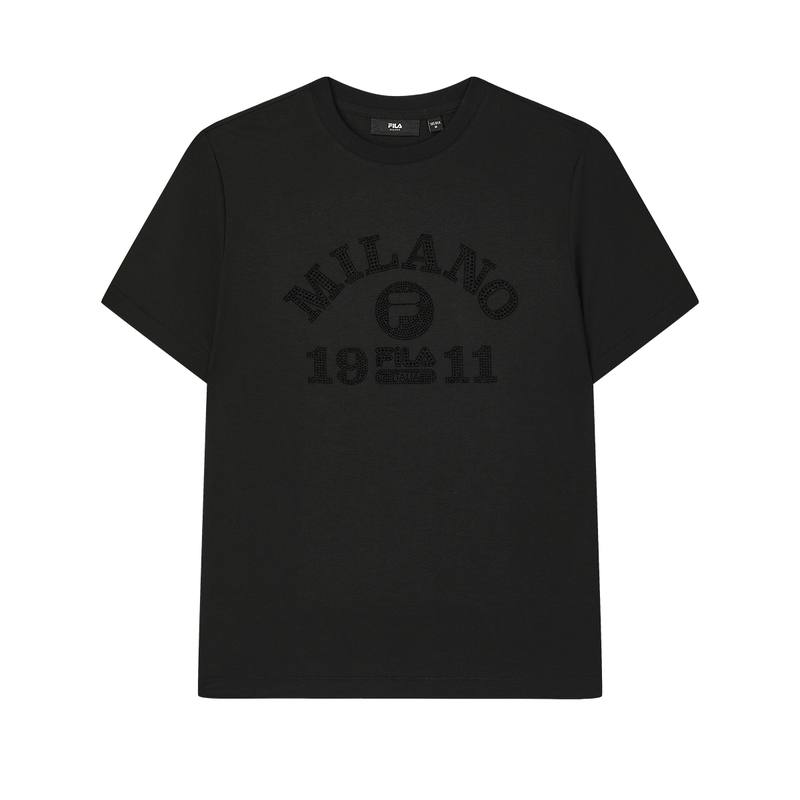 FILA MILANO T Shirt Women's Jet Black