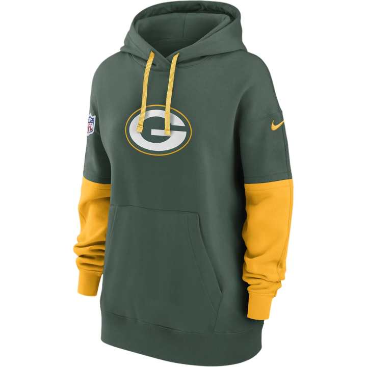 Nike Nike Green Bay Packers Sideline Essential Women's Nike Nfl Pullover Hoodie
