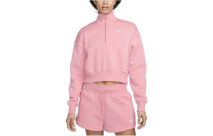 Nike Nike Sweatshirts Women's Peach Stand Collar Moderate Regular