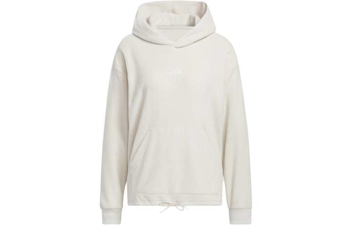 Adidas Adidas Sweatshirts Women's White Hooded Moderate Regular