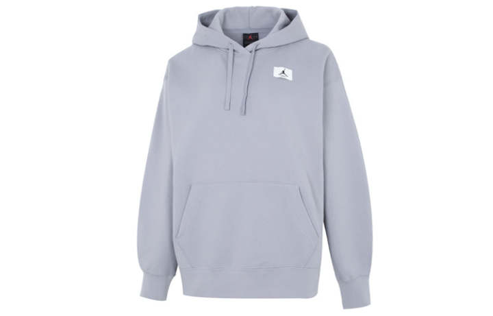 Jordan Jordan Sweatshirts Women's Gray Hooded Thickened Regular