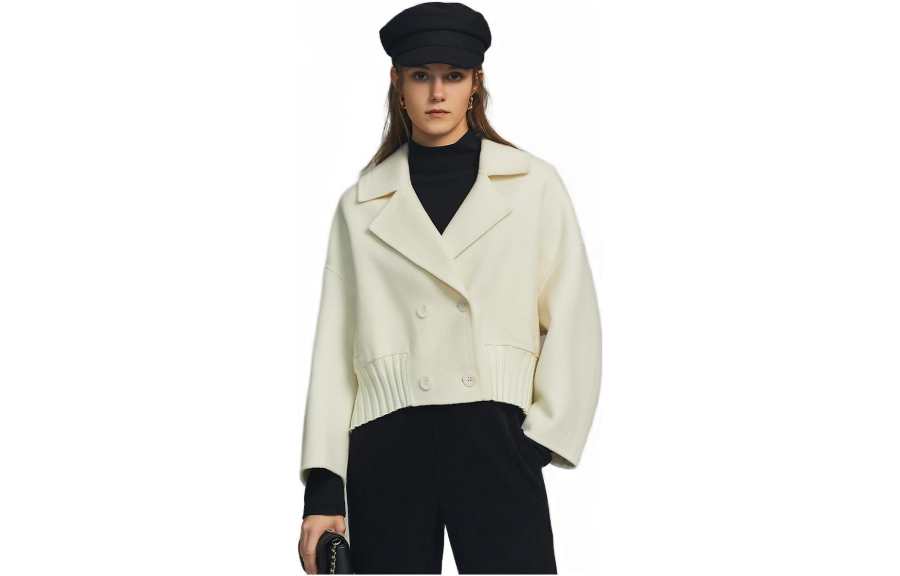 ELLE ELLE Cashmere Sweaters Women's White Moderate