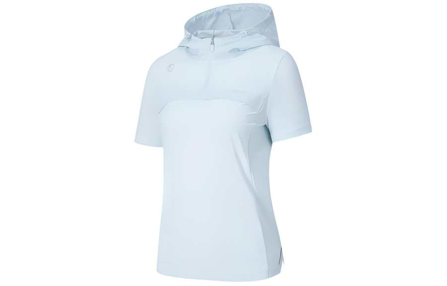 RAPIDO T Shirts Women's Hooded Non Detachable Moderate Straight Fit