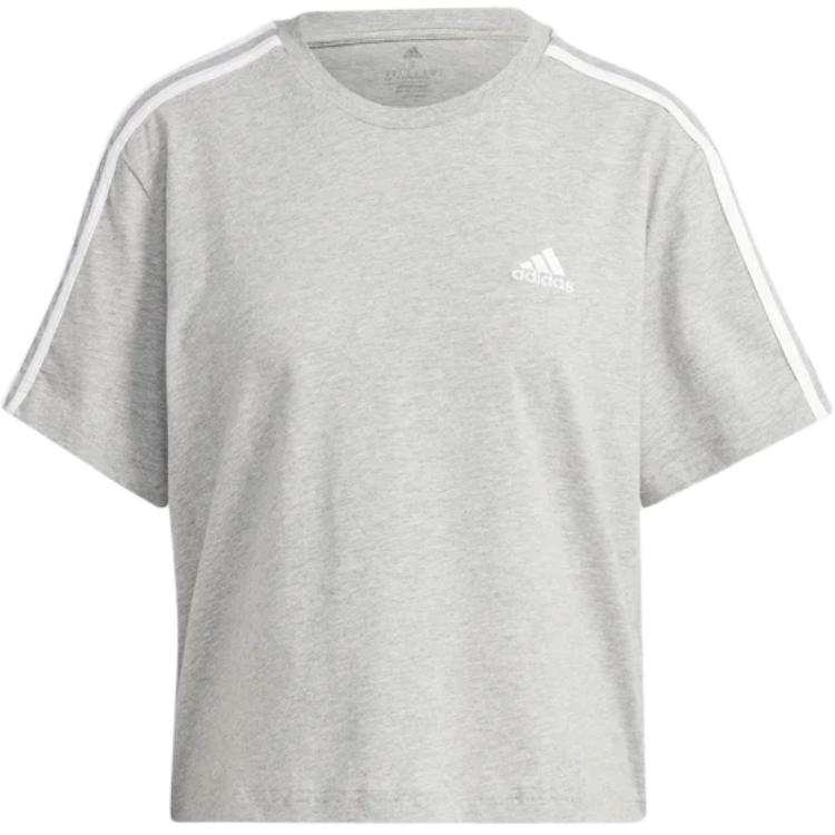 Adidas Adidas T Shirts Women's Gray Crew Neck Moderate Other