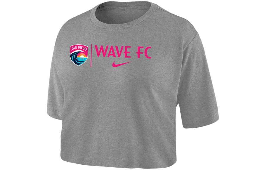 Nike Nike San Diego Wave Women's Nike Dri FIT Soccer Cropped T Shirt