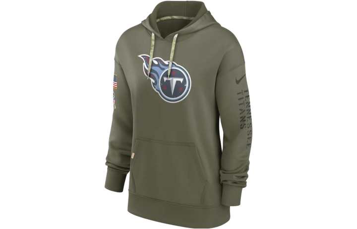 Nike Nike Las Vegas Raiders Salute To Service Sideline Women's Nike Dri FIT Nfl Pullover Hoodie