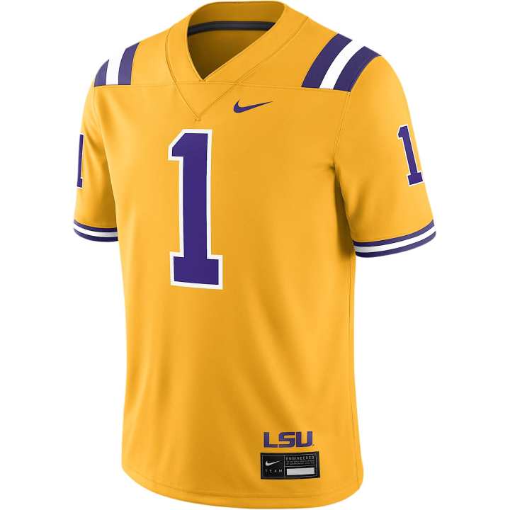Nike Nike Lsu Tigers Men's Nike Dri-FIT College Game Jersey