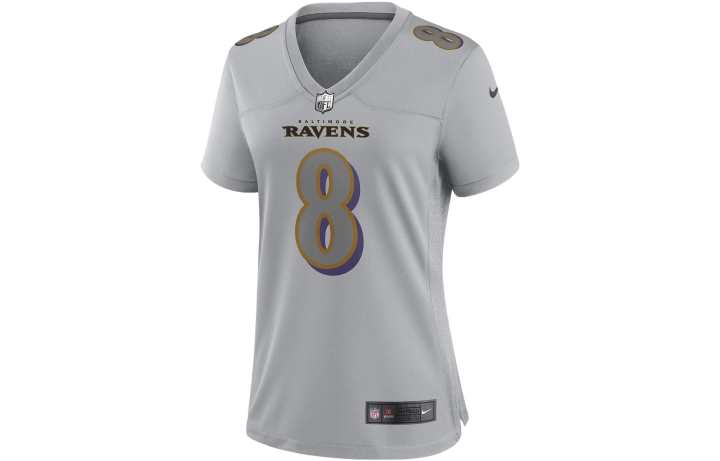 Nike Nike T Shirts Women's Gray V Neck Thin Straight Fit