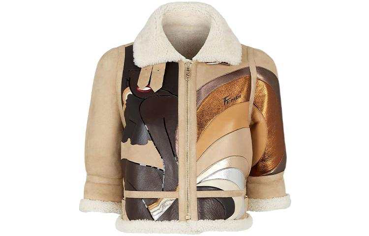 FENDI SS22 Jackets & Coats Women's Beige